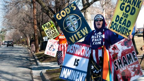 Shirley Phelps-Roper of the Westboro Baptist Church, which is under fire from hacker group Anonymous.