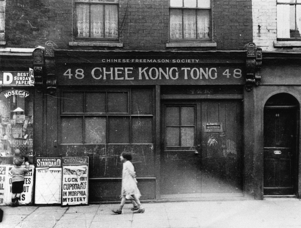 East London has long been home to immigrant communities, who have settled and shaped the fabric and future of the city. Here children play outside the Chinese Freemason Society in Limehouse, close to the River Thames, in 1927. Many of the first Chinese to settle in the UK were seafarers: the community still has a strong presence in London, most notably in <a href="http://www.chinatownlondon.org/" target="_blank" target="_blank">Chinatown</a>, Soho (Getty Images).