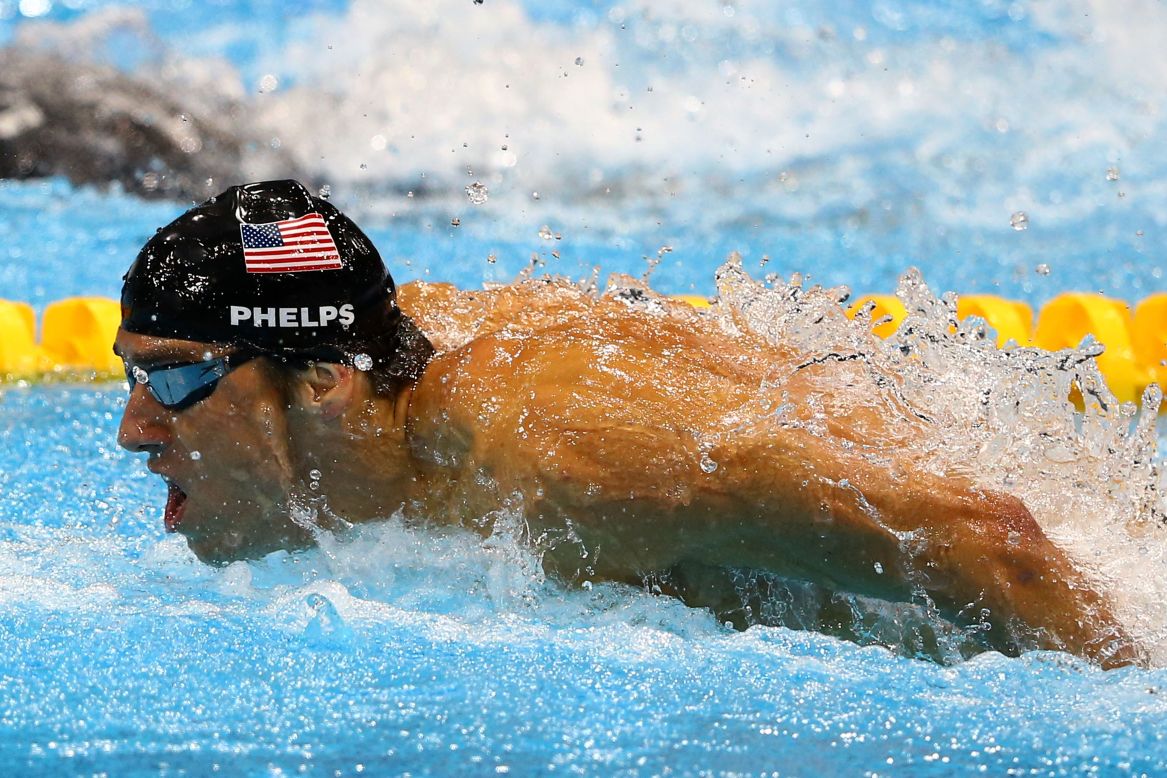 Michael Phelps, U.S. swimmer: "Cell phone."
