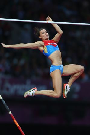 Elena Isinbaeva, Russian pole vaulter: "People who support me and love me."