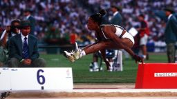Chioma Ajunwa won the women's long jump event at the 1996 Olympic Games, becoming Nigeria's first individual Olympic gold medalist.