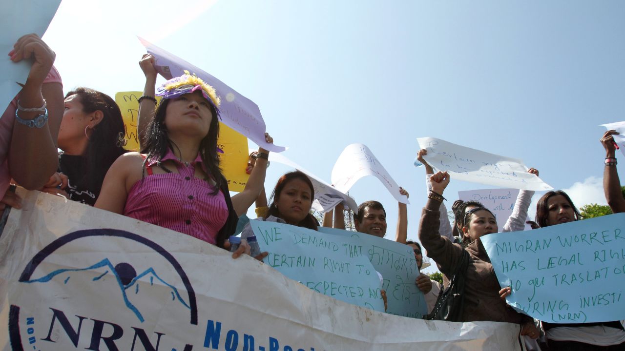 Nepal hopes to curb abuse for women by imposing a ban on migrant workers under 30 from working in Gulf states.
