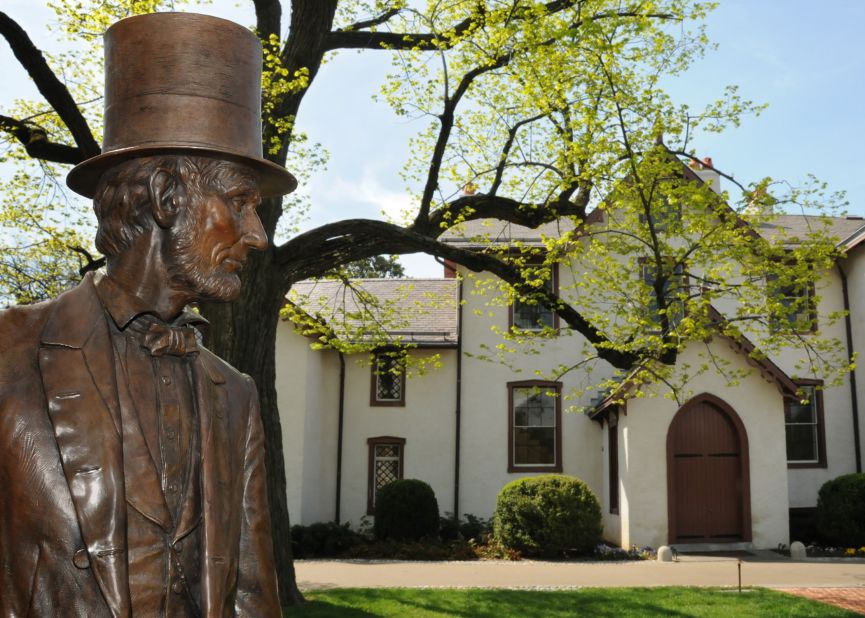 In Washington, visitors can see Abraham Lincoln's Cottage at the Soldiers' Home, where Lincoln and his family retreated from June through November of 1862, 1863 and 1864.