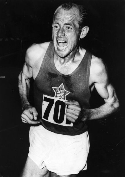 Emil Zatopek pushed himself to the limit in search of Olympic gold and world records. 