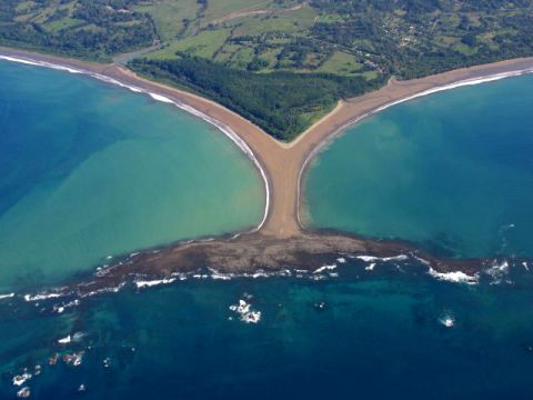The "Whale Tail" is a natural formation on the Pacific Coast of Costa Rica. "After the earthquake/tsunami that devastated Japan, effects were felt all the way to this town of Uvita," writes iReporter Jamie O'Brien. It disappeared underwater for days before it re-emerged. (Hide the caption for a better view.)