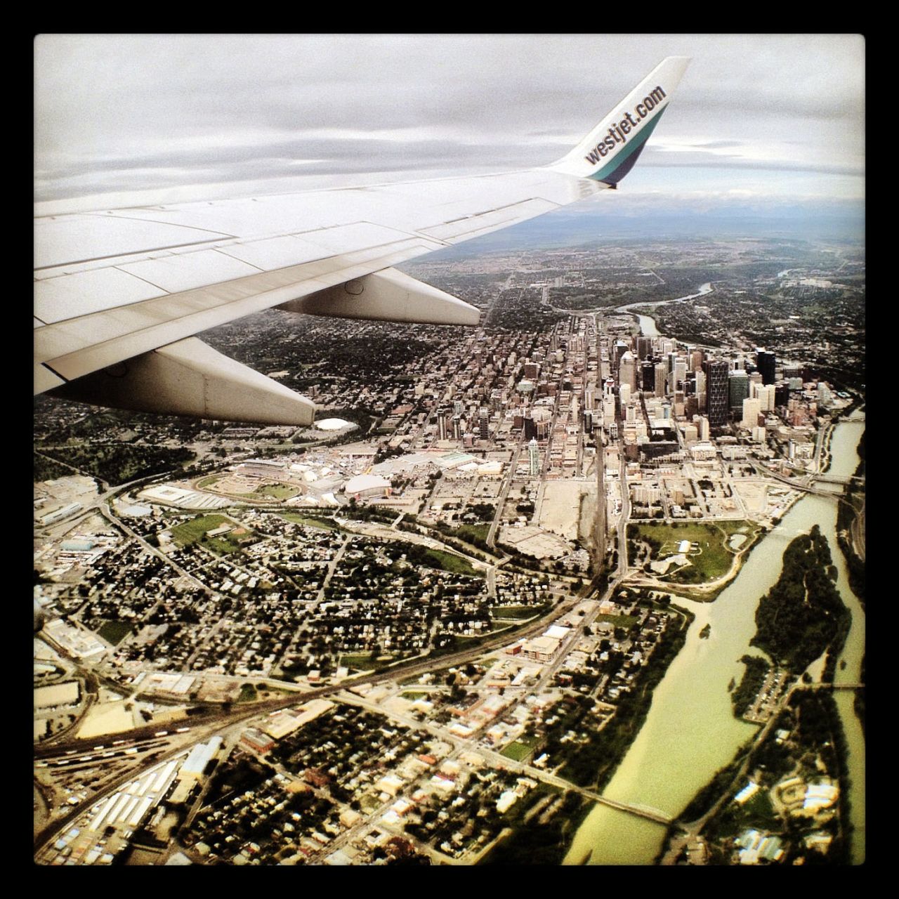 Alvarez took this shot in Calgary on his way to see New York for the first time.