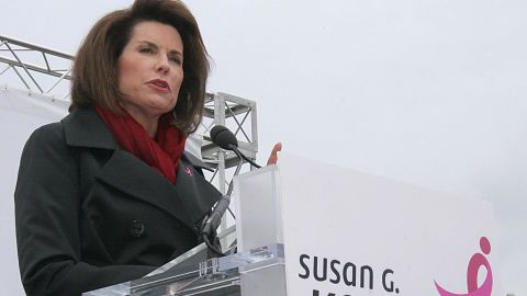 Nancy Brinker will resign as CEO of  the Susan G. Komen for the Cure foundation.