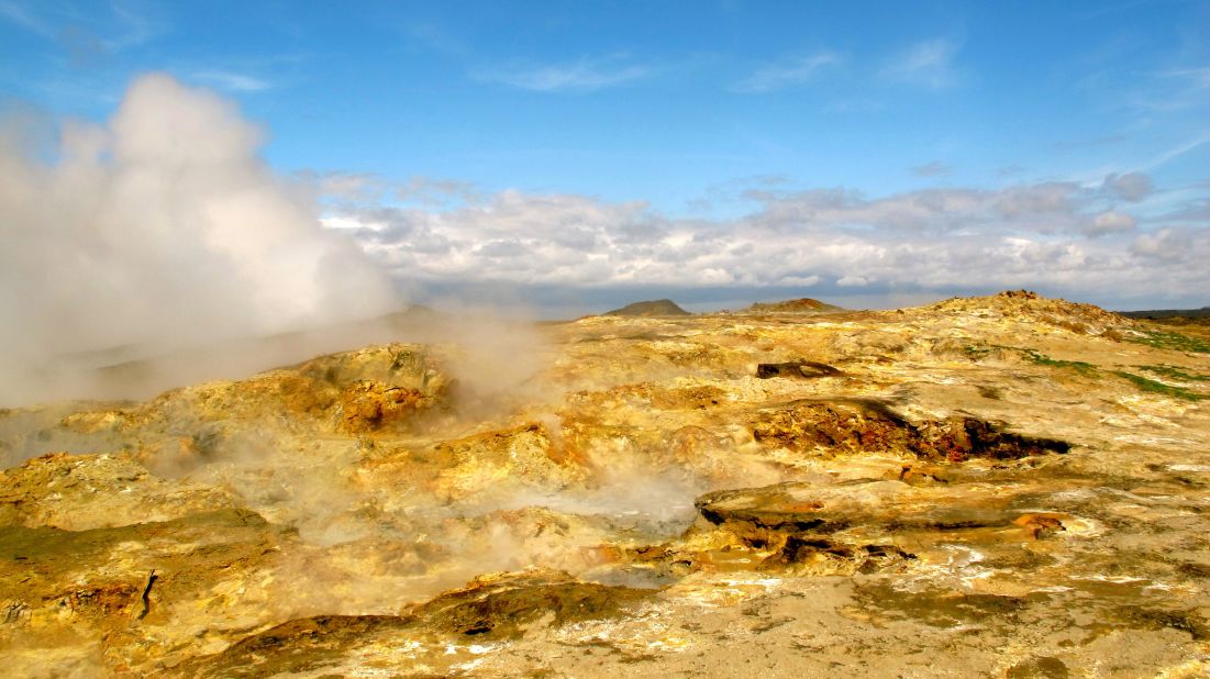 <a href="http://ireport.cnn.com/docs/DOC-824440">Doug Simonton</a> has captured various photographs of Iceland's unique landscape over the past two years. "It's hard not to see the ground boiling up steam and not think you're on another planet," he says.