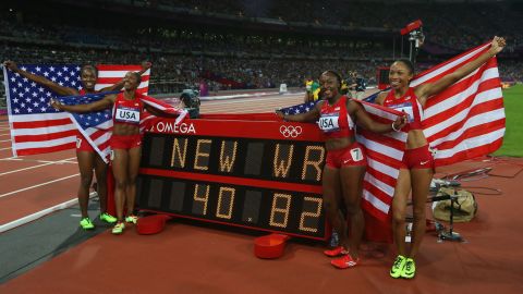 U.S. women's sprint relay team
