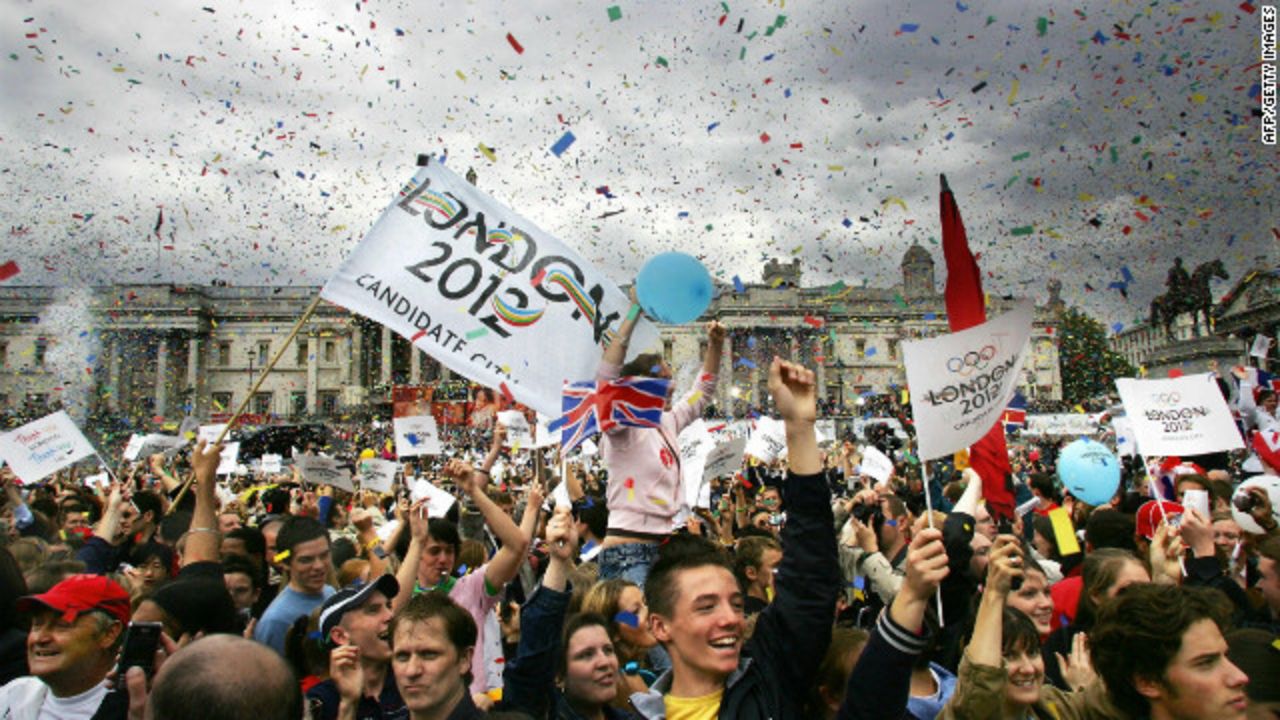 The announcement that London had won the bid to host the 2012 Olympic Games was greeted with widespread jubilation.