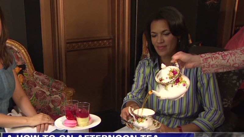 A how-to on afternoon tea