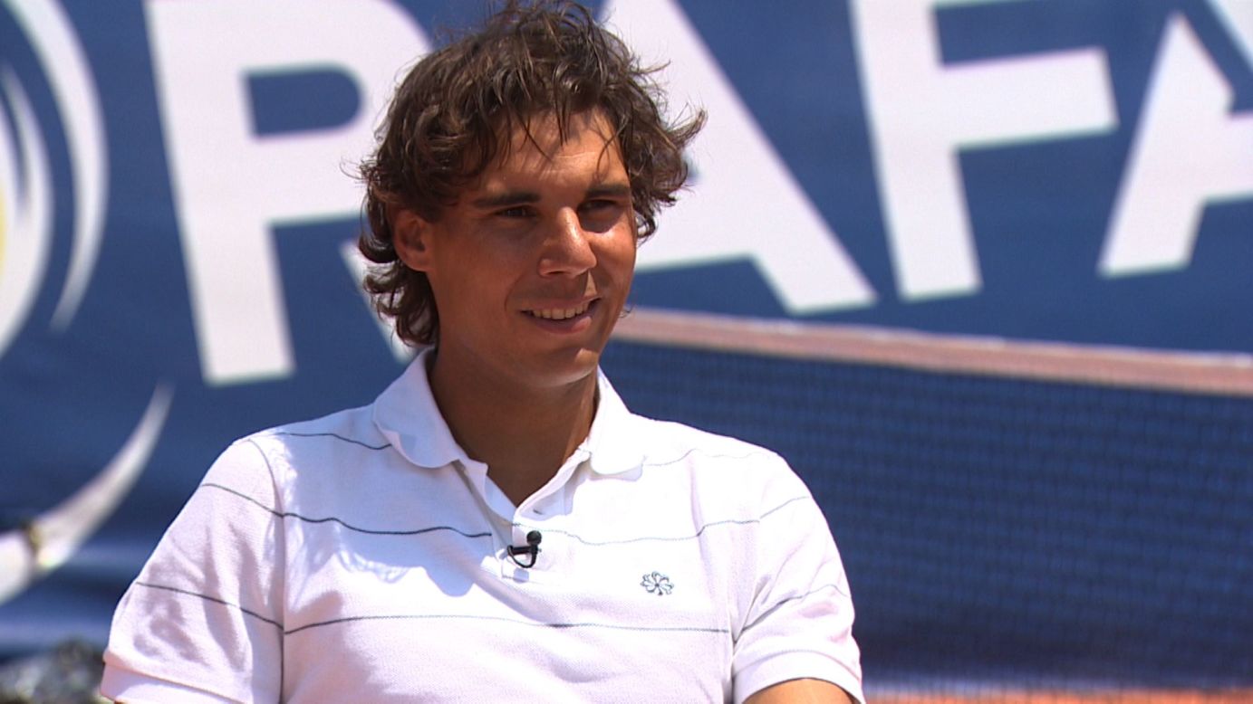 CNN's Open Court show visited Rafael Nadal at his home island of Mallorca, where he was interviewed by Pedro Pinto.