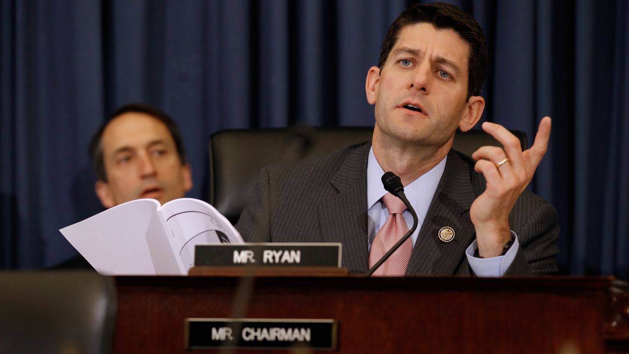 Rep. Paul Ryan, chairman of the House Budget Committee, during a June hearing on Capitol Hill.