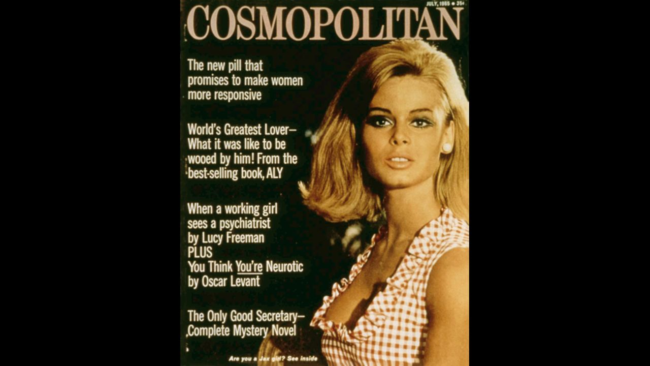 Gurley Brown helped turn Cosmopolitan into one of the most popular women's magazines in the world. She started in 1965 and was editor for more than three decades.