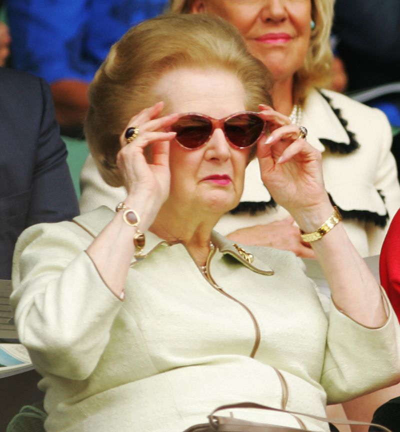 Margaret Thatcher To Spend Christmas In Hospital After Surgery CNN   120814075005 Margaret Thatcher Sunglasses 