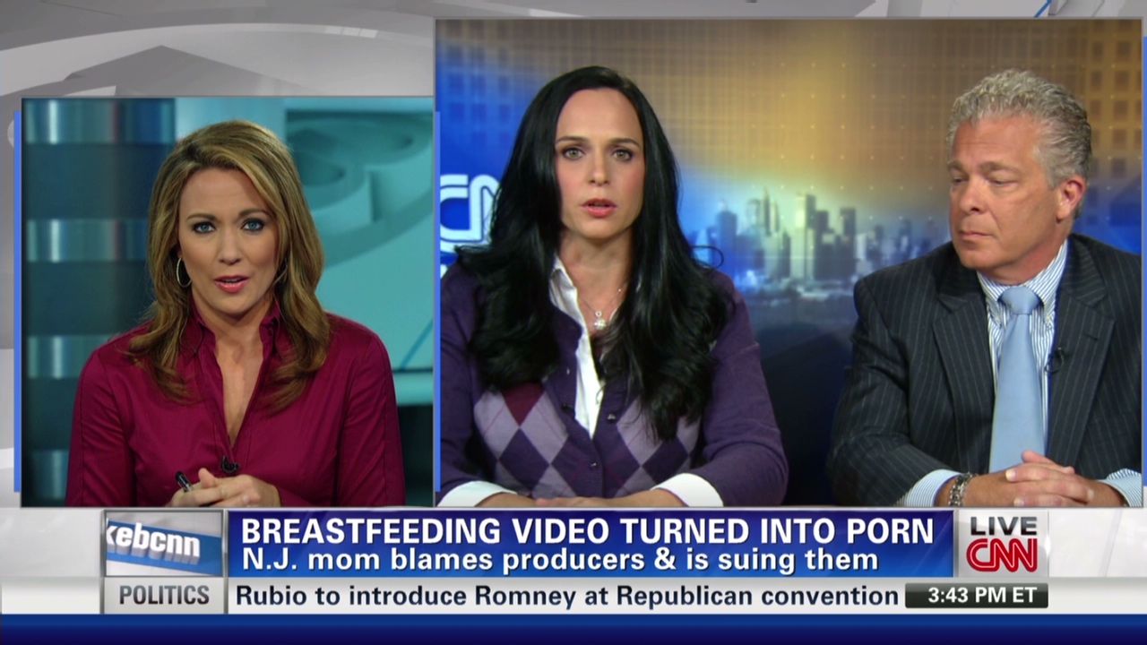 Sleeping Lactating - Breastfeeding video turned into porn | CNN
