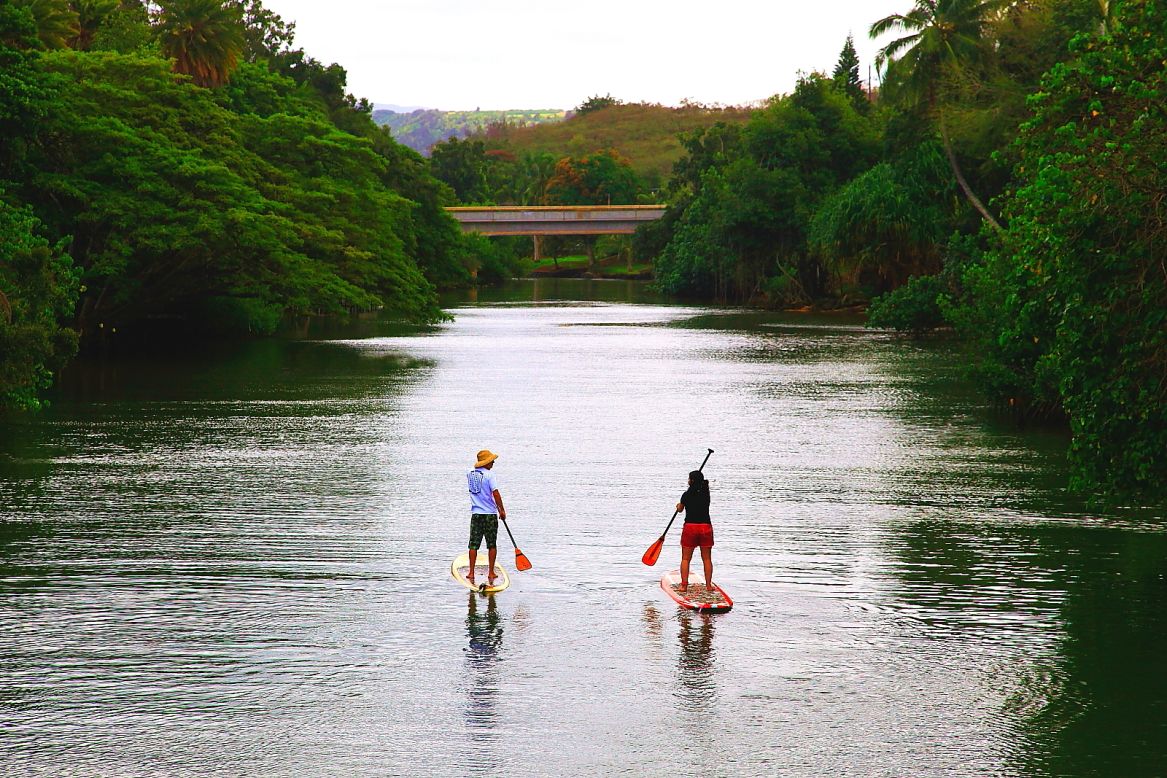 <strong>Stand-up paddleboarding: Haleiwa, Hawaii</strong>