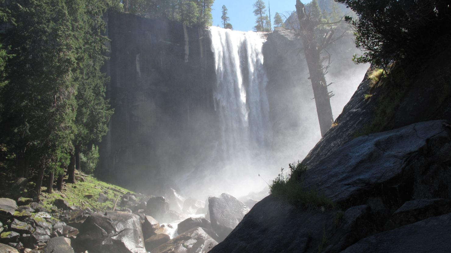 Vernal Fall in Yosemite National Park.