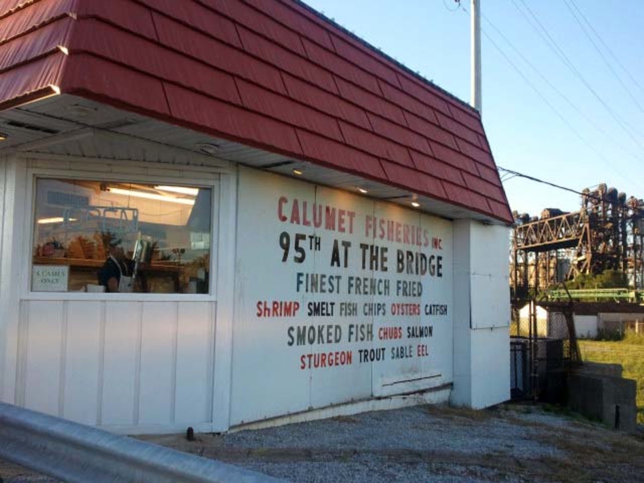 Calumet Fisheries has been attracting crowds since 1948. It's not really a restaurant, but the take-out seafood shack's smoked and fried fish make dining in the car worthwhile.