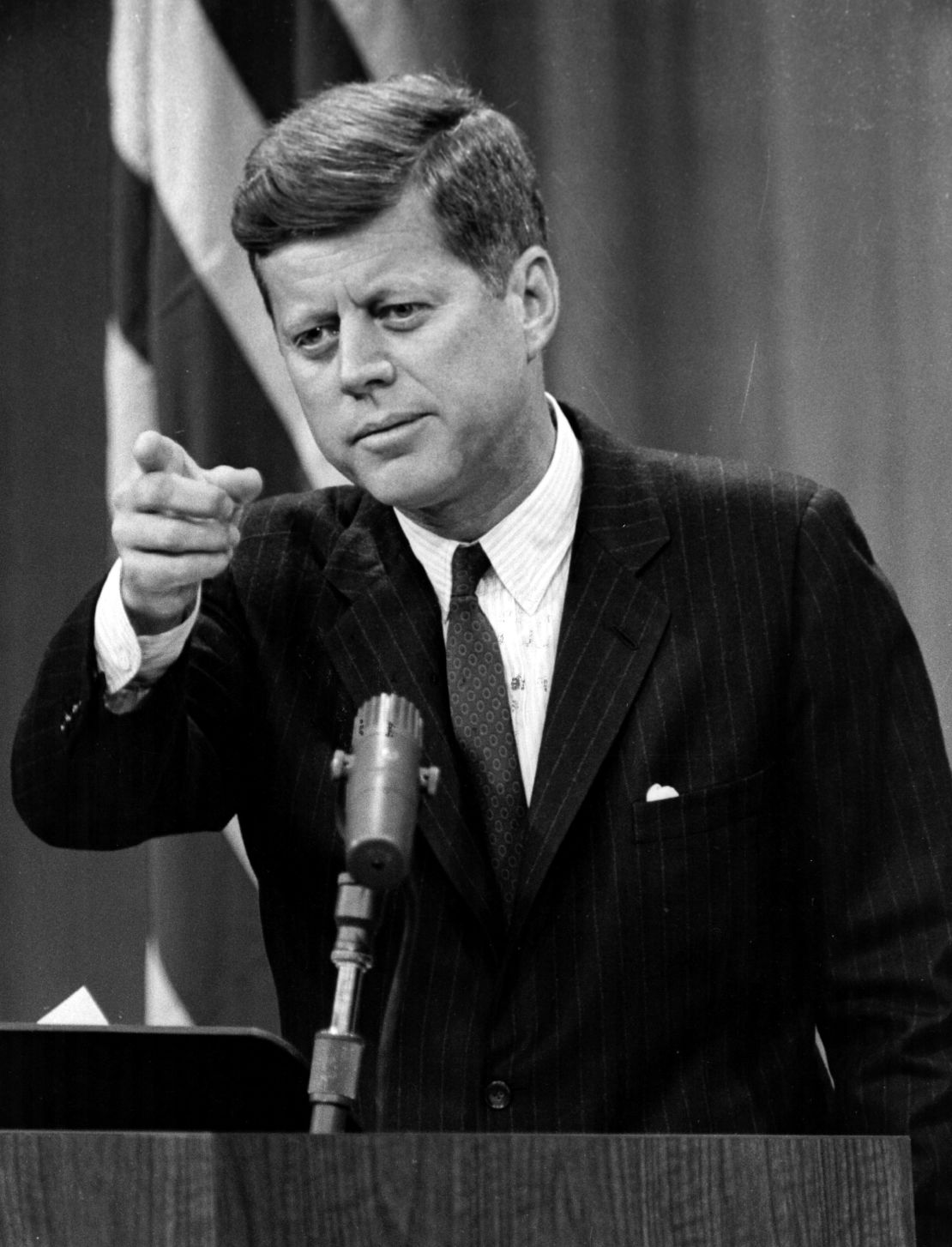John F. Kennedy was known for his wit and one-liners, often used self-deprecatingly.
