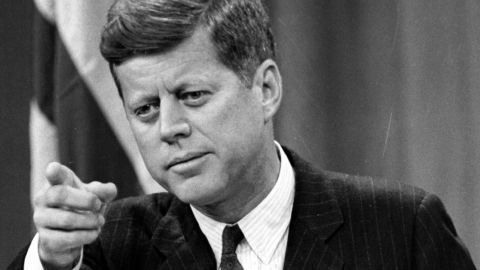 John F. Kennedy was known for his wit and one-liners, often used self-deprecatingly.