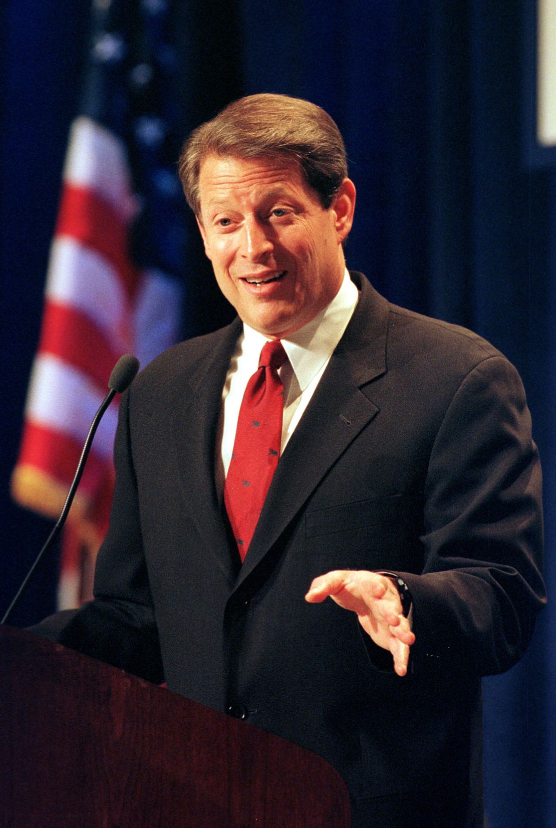 Katz had great fun with Al Gore's stiff public image, and Gore used the lines to mock himself.