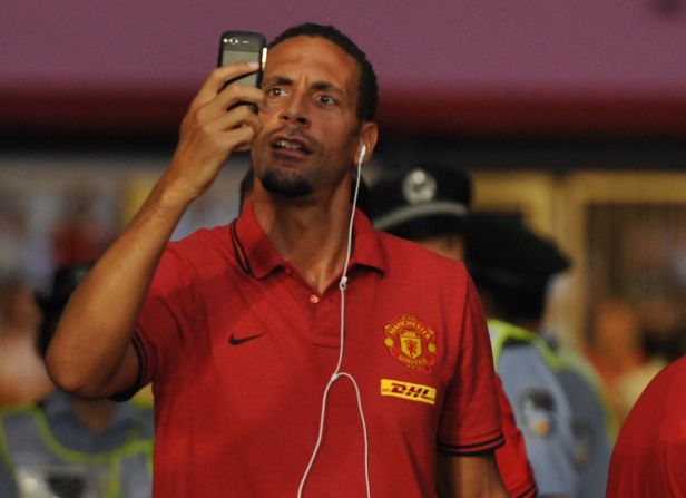 Rio Ferdinand was another player who opted not to wear the Kick It Out T-shirt. The Manchester United defender is reportedly involved in talks to set up a separate black footballers' association.