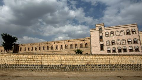  A picture shows the defence ministry headquarters in the Yemeni capital Sanaa on August 14, 2012. 