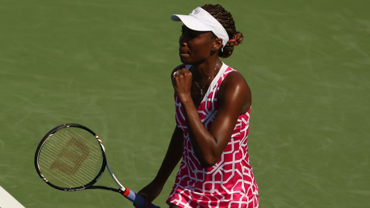 Seven-time grand slam winner Venus Williams is currently 64th in the women's world tennis rankings.