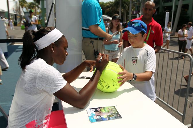  According to Jeff Newman, tournament director at the Citi Open in Washington D.C., Stephens has the "it" factor. "She resonates with the fans and has a great personality," Newman says. 