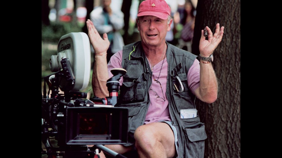 British-born director Scott on the set of his film "Man on Fire" in Mexico City in 2003. 