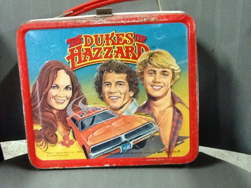 This "Dukes of Hazzard" lunchbox in 1980 from Aladdin rode the wave of the TV series' popularity.