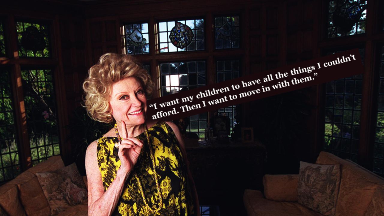 American comedian Phyllis Diller on her wishes for the future.