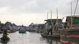 Scores of residents in Makoko have been left homeless after Lagos authorities demolished many of their homes.