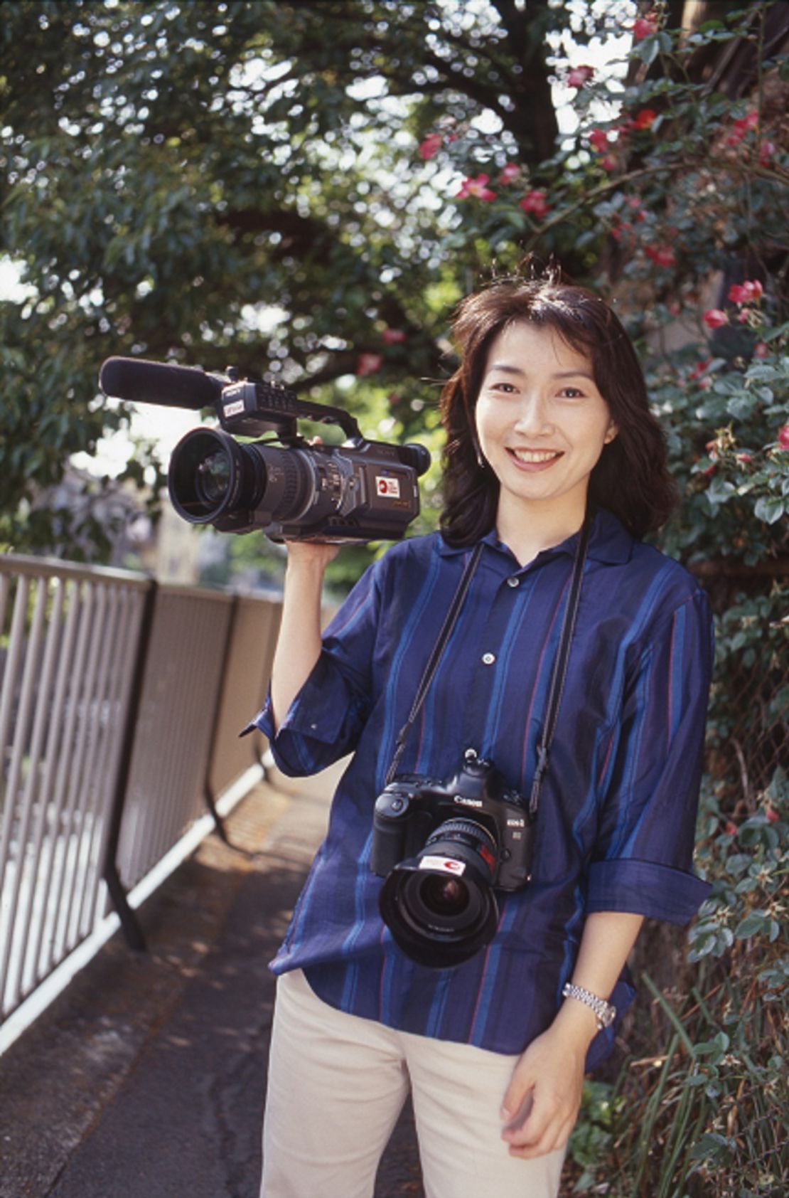 Japanese journalist Mika Yamamoto. 