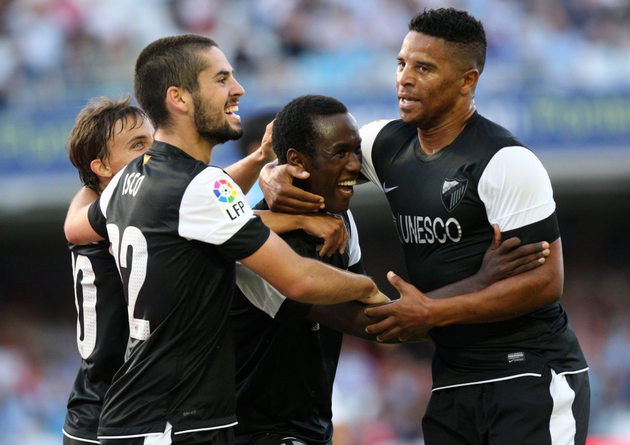 Malaga earned a 1-0 win over newly-promoted Celta Vigo on the Spanish season's opening weekend, but Pellegrini's team needed a goal from 16-year-old substitute Fabrice Olinga to secure victory.