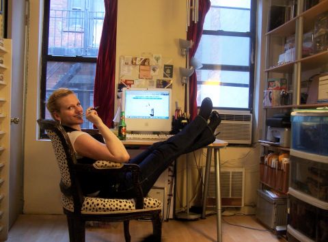 New York City is synonymous with tiny living spaces. And for Kristen Booth, her 214-square-foot East Village studio apartment is no exception. "Living in a small space can prove that we really don't need as much as we think we do," she said. "Rent control is a blessing and a curse!"