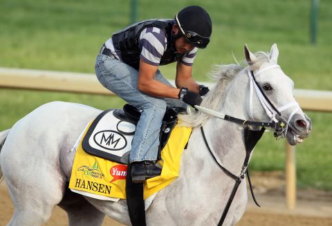 The distinctive Hansen was top juvenile in the United States in 2011 and has a big following among race fans.