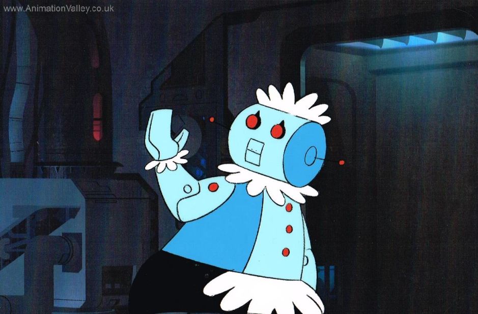 Rosie, from the animated TV sitcom "The Jetsons," is another nominee in the Robot Hall of Fame's entertainment category.