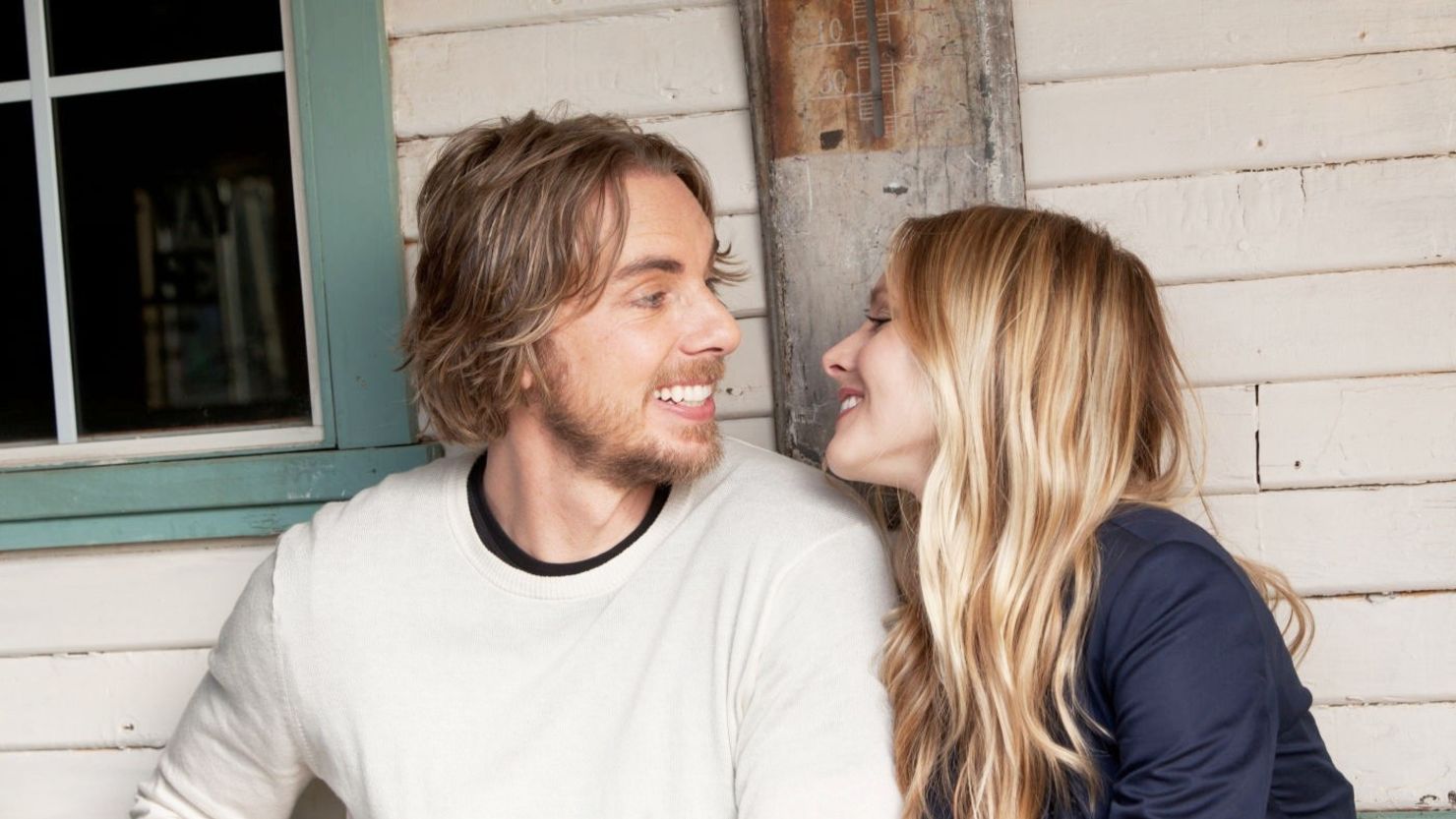 Dax Shepard stars as Charlie Bronson and Kristen Bell stars as Annie in 'Hit and Run.'