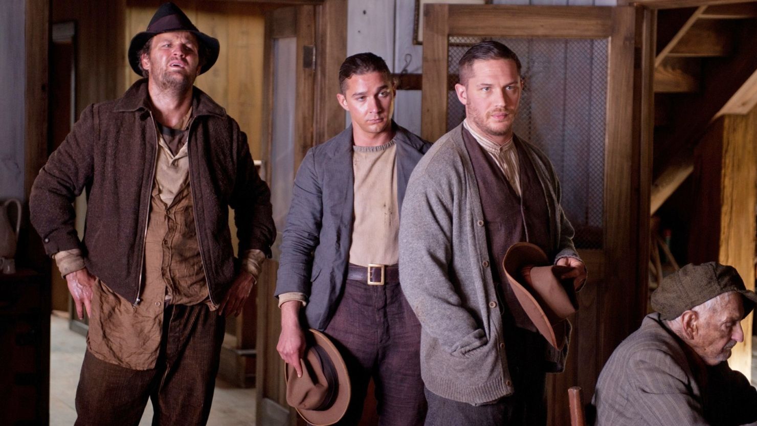 Tom Hardy stars in "Lawless," written by Nick Cave and directed by John Hillcoat.