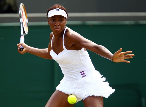 The 2010 season proved to be one of Williams' most experimental. But the American proved she can also stand out when observing the strict all-white code at Wimbledon.