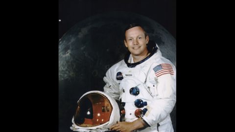 Armstrong poses for a portrait  in July 1969. 