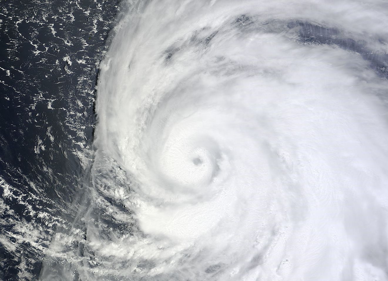 Typhoon Bolaven struck Okinawa and South Korea last month.