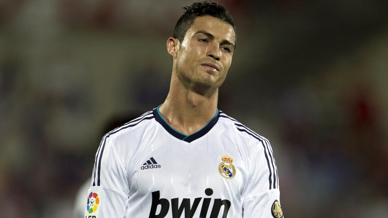 A downcast Cristiano Ronaldo faces up to Real Madrid's defeat by city rivals Getafe in La Liga.