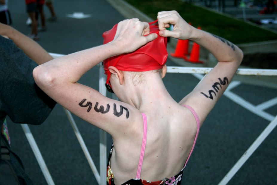 More than 800 kids participated in the first Atlanta Kids Triathlon in Norcross, Georgia, on Sunday, August 26. 