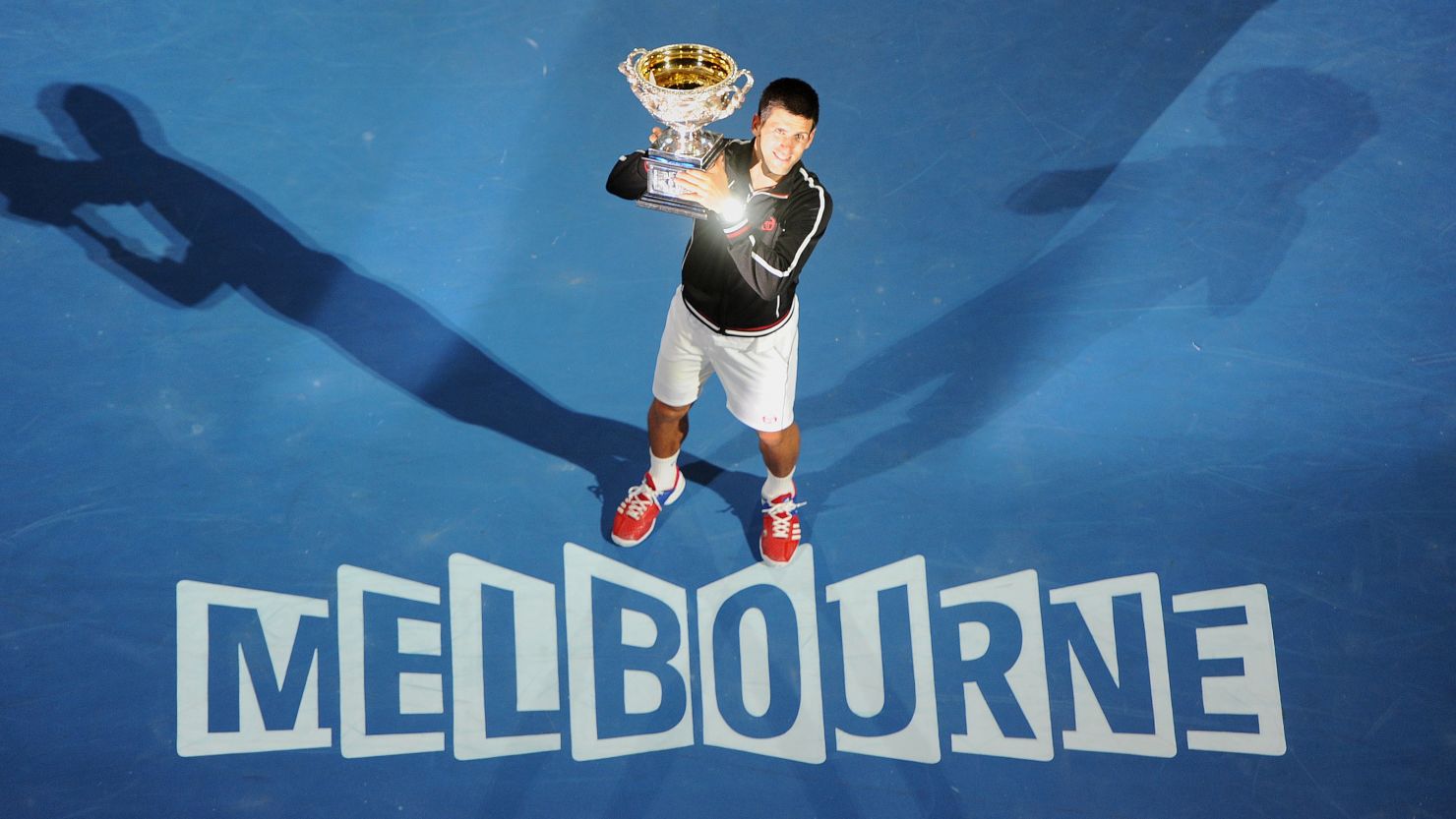 Serbia's Novak Djokovic won the 2012 Australian Open, beating Spain's Rafael Nadal in the final.