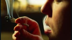 People who smoked pot heavily as teens had consistently lower IQs at age 38, a new study shows.