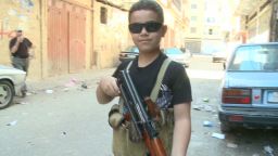 pkg damon child fighter on syria lebanon border_00004026