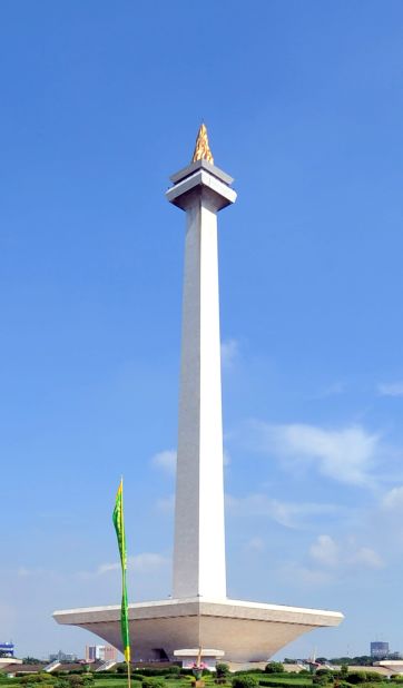 Indonesia's National Monument known locally as 'Monas' stands as a tribute to the nation's independence but also acts as a reminder of Jakarta's vibrant and multicultural history.